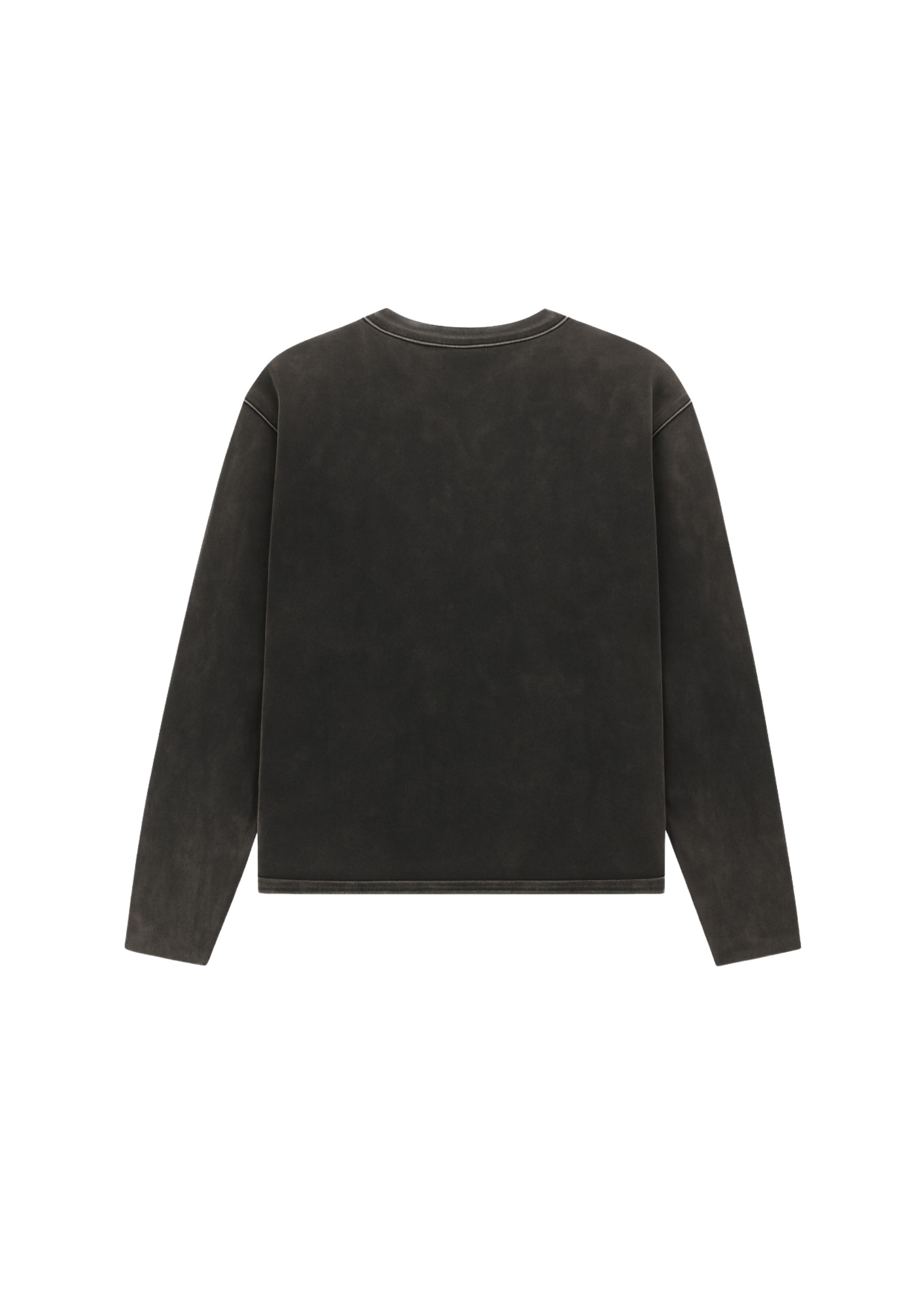 BELIEVERS’ LONG SLEEVE T-SHIRT WASHED BLACK